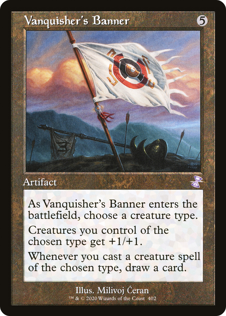 Vanquisher's Banner (Timeshifted) [Time Spiral Remastered] Foil
