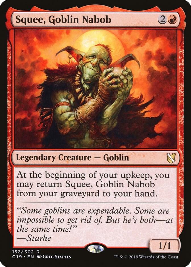 Squee, Goblin Nabob 152/302 (Commander 2019) 