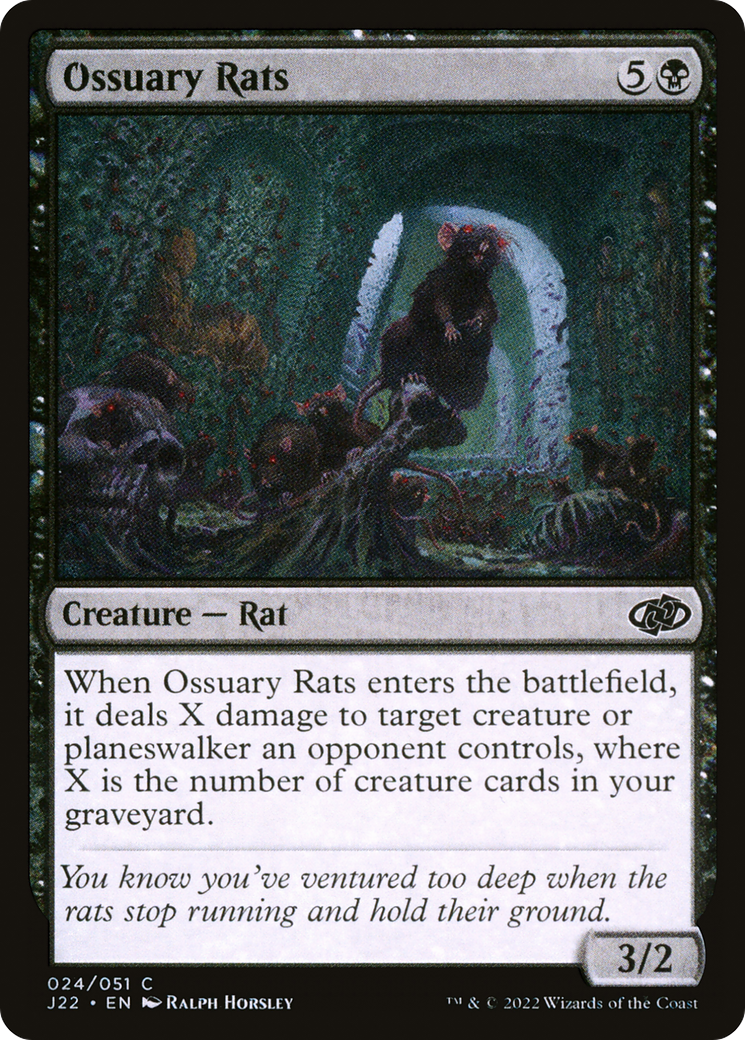 Ossuary Rats (J22-024) - Jumpstart 2022