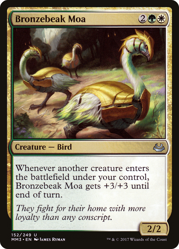 Bronzebeak Moa [Modern Masters 2017] Foil