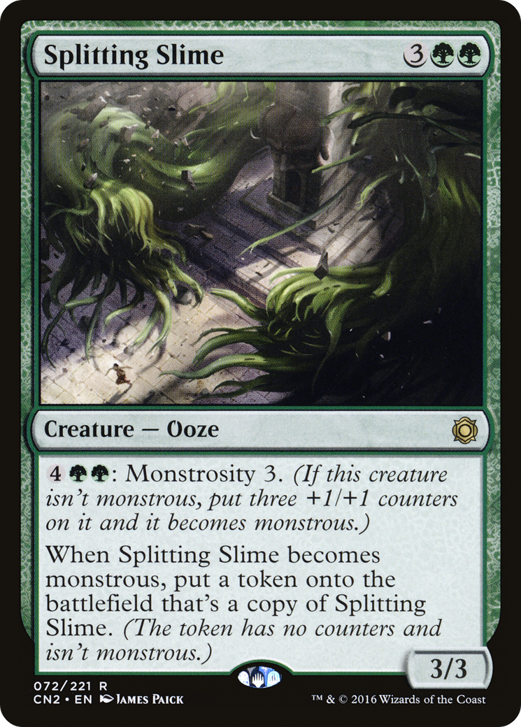 Splitting Slime [Conspiracy: Take the Crown] Foil