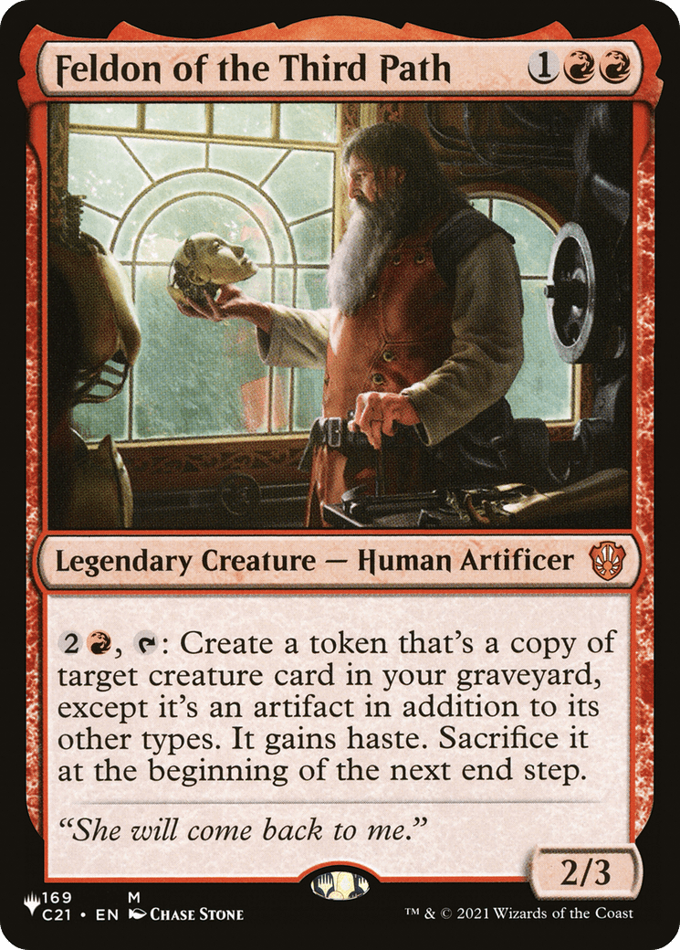 Feldon of the Third Path |  (C21-169) [The List]