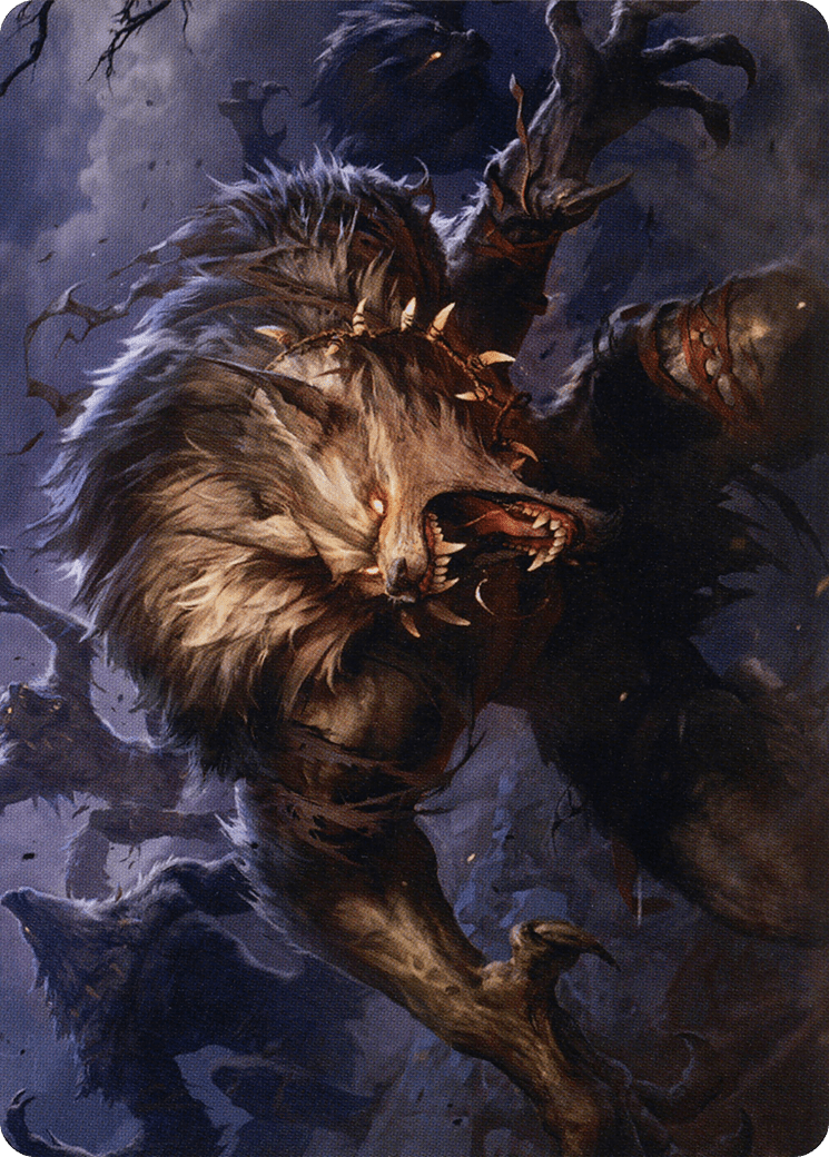 Village Reavers // Village Reavers (AMID-045) - Midnight Hunt Art Series (Borderless) Foil
