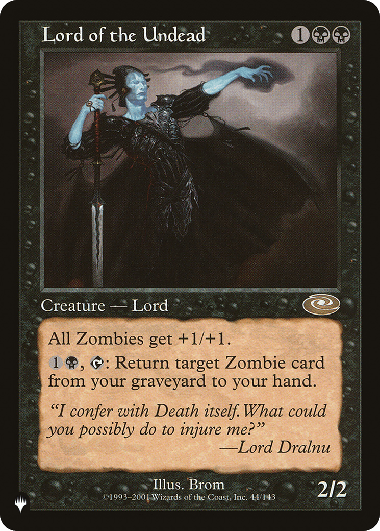 Lord of the Undead |  (PLS-44) [The List]
