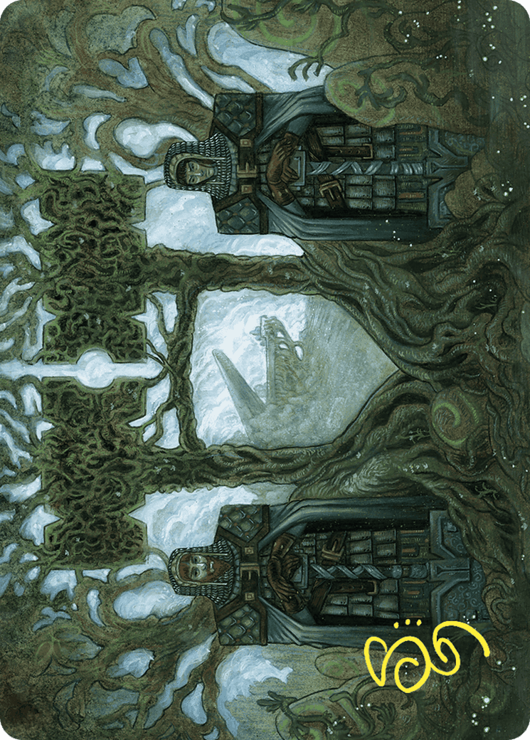 Court of Garenbrig // Court of Garenbrig (AWOE-054) - Wilds of Eldraine Art Series (Borderless)