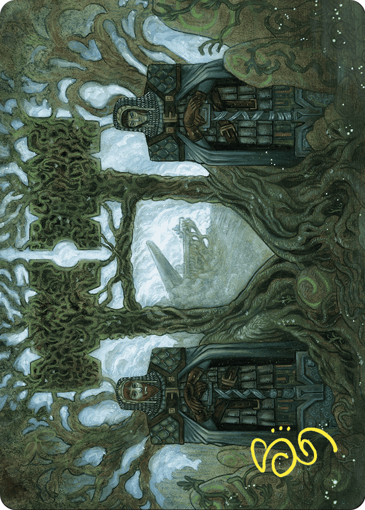 Court of Garenbrig // Court of Garenbrig (AWOE-054) - Wilds of Eldraine Art Series (Borderless)