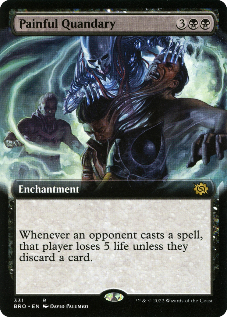 Painful Quandary (Extended Art) [The Brothers' War] Foil