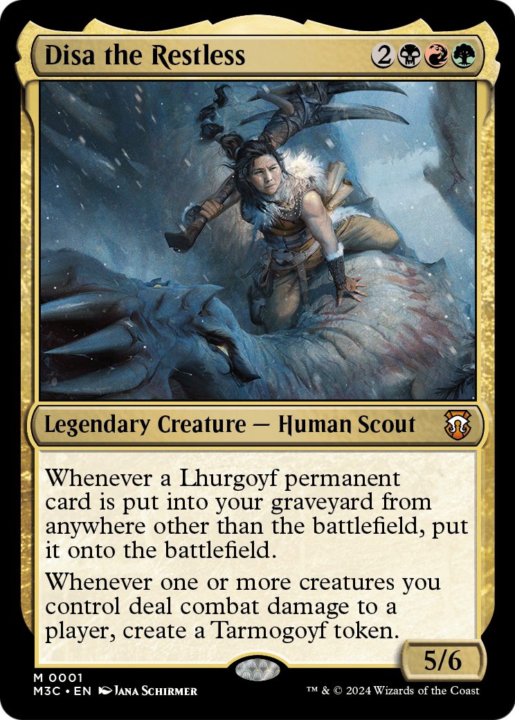 Disa the Restless [Modern Horizons 3 Commander] Foil