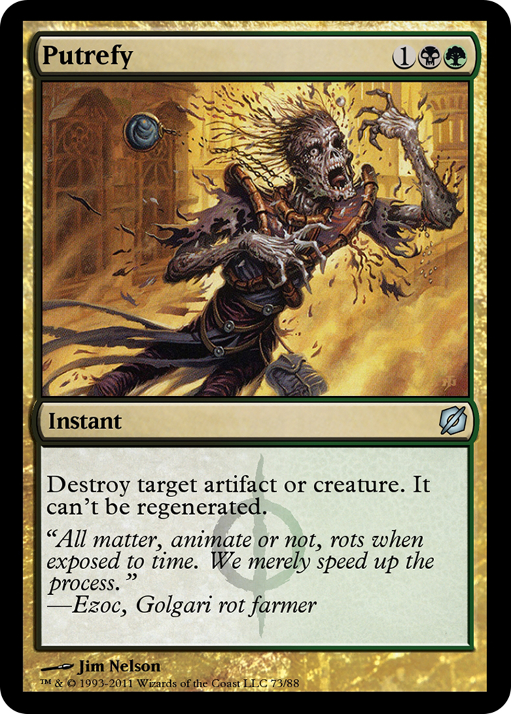 Putrefy (TD2-073) - Duel Decks: Mirrodin Pure vs. New Phyrexia