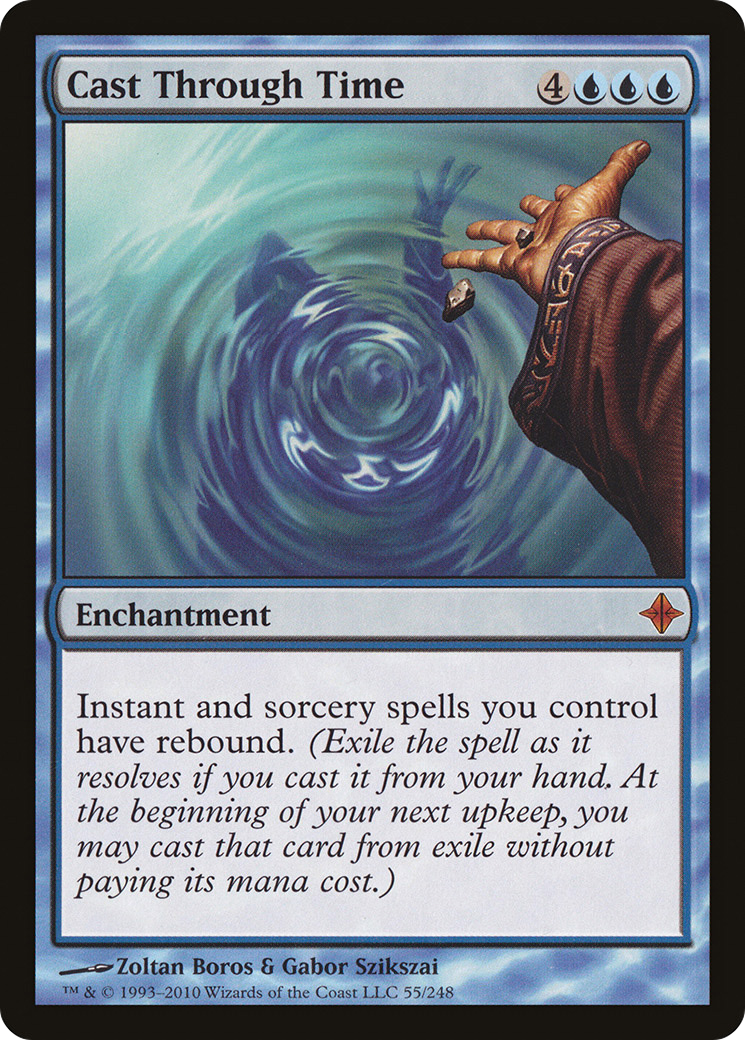 Cast Through Time [Rise of the Eldrazi] Foil