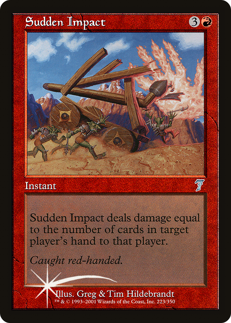 Sudden Impact [Seventh Edition] Foil
