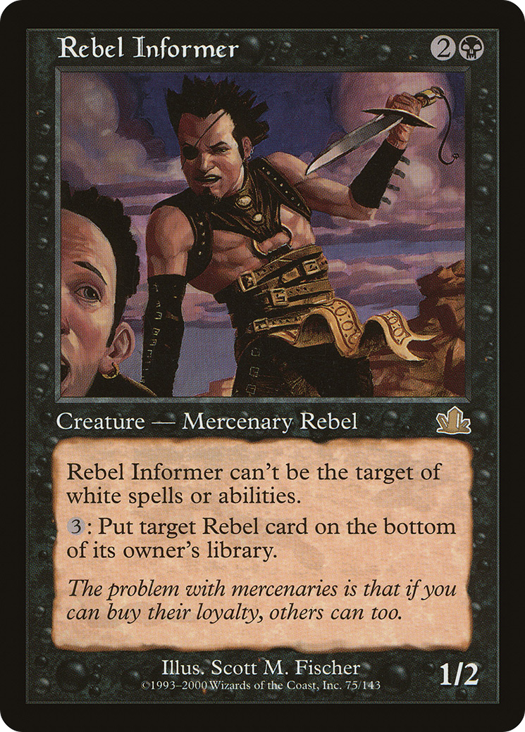 Rebel Informer (PCY-075) - Prophecy Foil