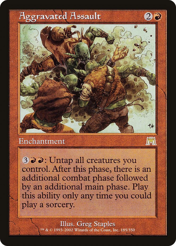 Aggravated Assault [Onslaught] Foil
