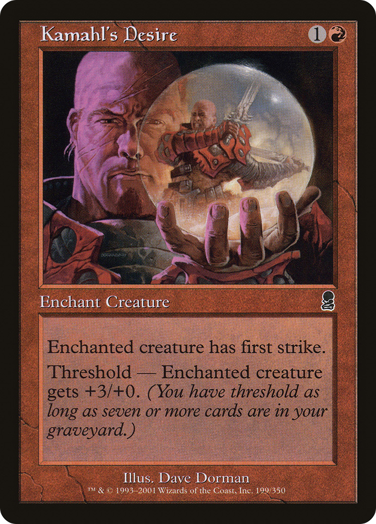 Kamahl's Desire [Odyssey] Foil