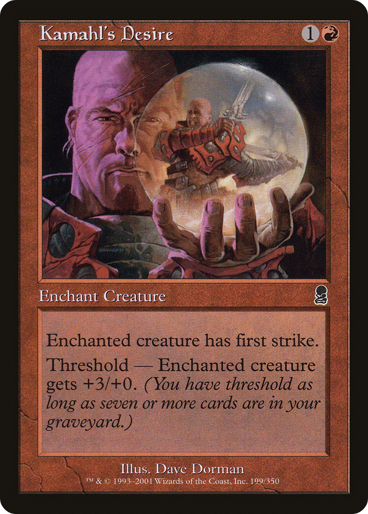 Kamahl's Desire [Odyssey] Foil