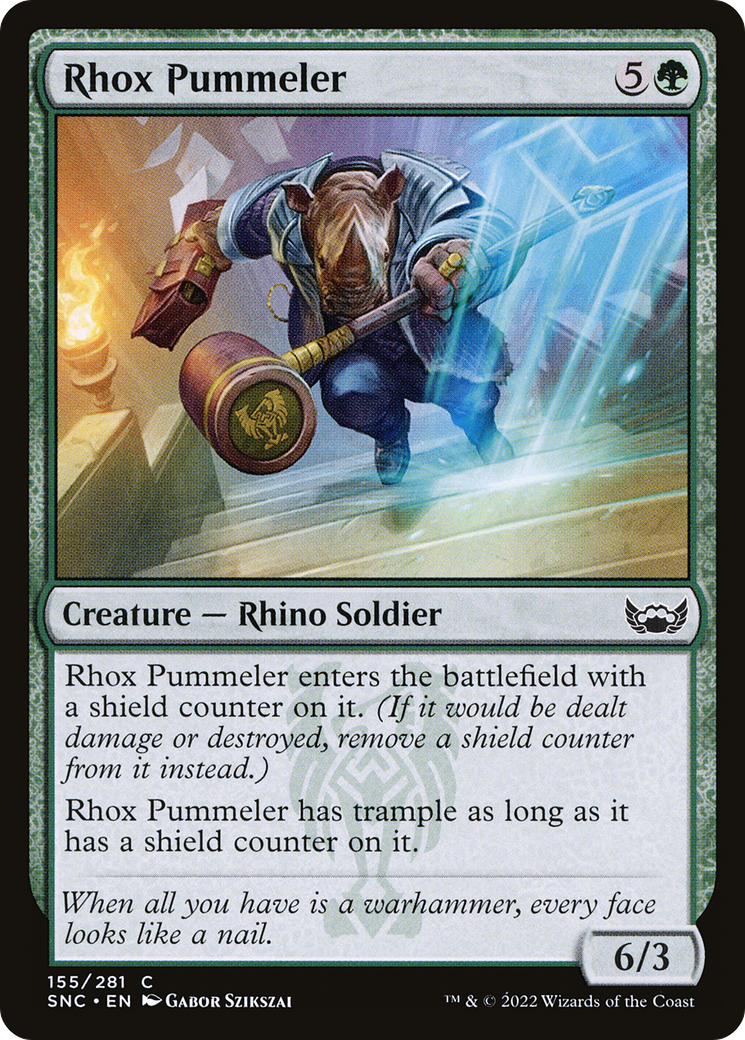 Rhox Pummeler [Streets of New Capenna] Foil
