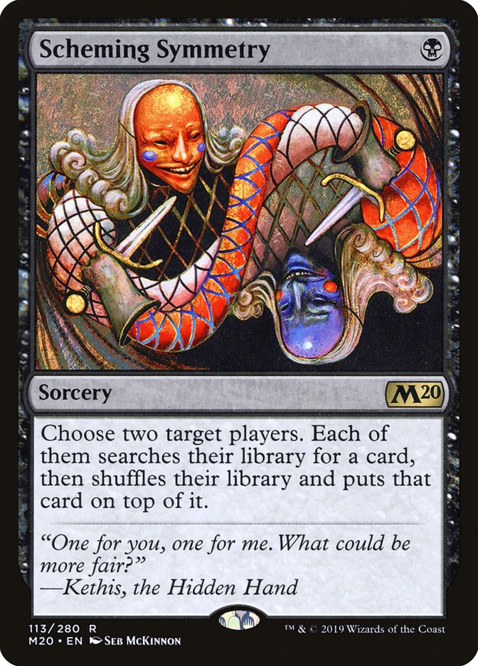 Scheming Symmetry 113 (Core Set 2020) 
