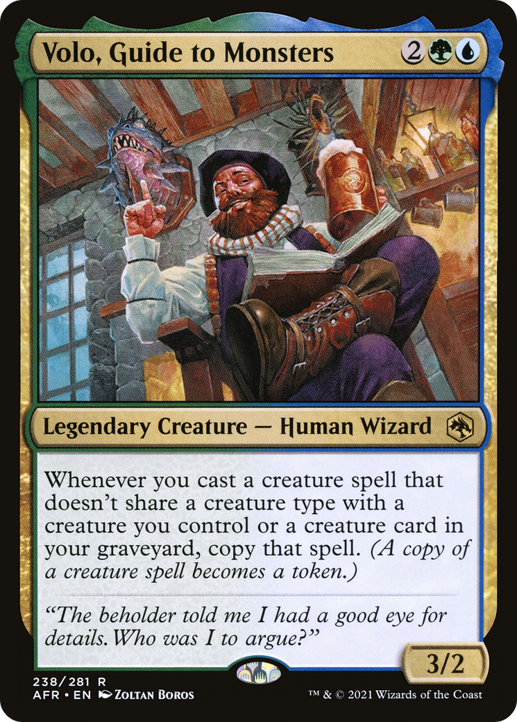 Volo, Guide to Monsters [Dungeons & Dragons: Adventures in the Forgotten Realms] Foil