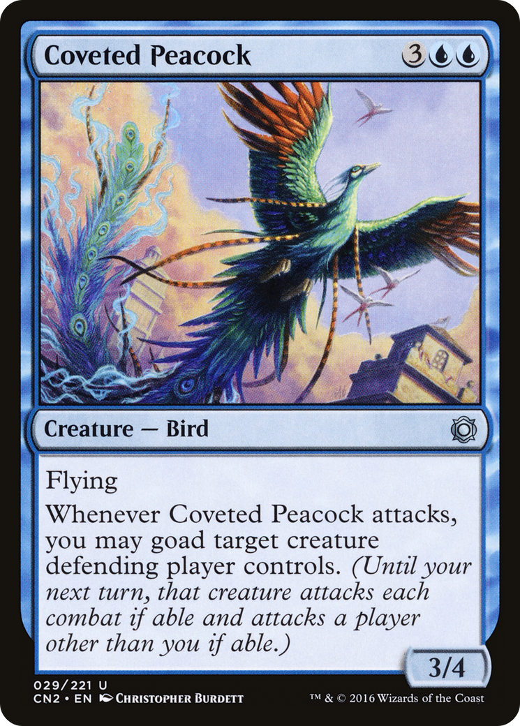 Coveted Peacock [Conspiracy: Take the Crown] Foil