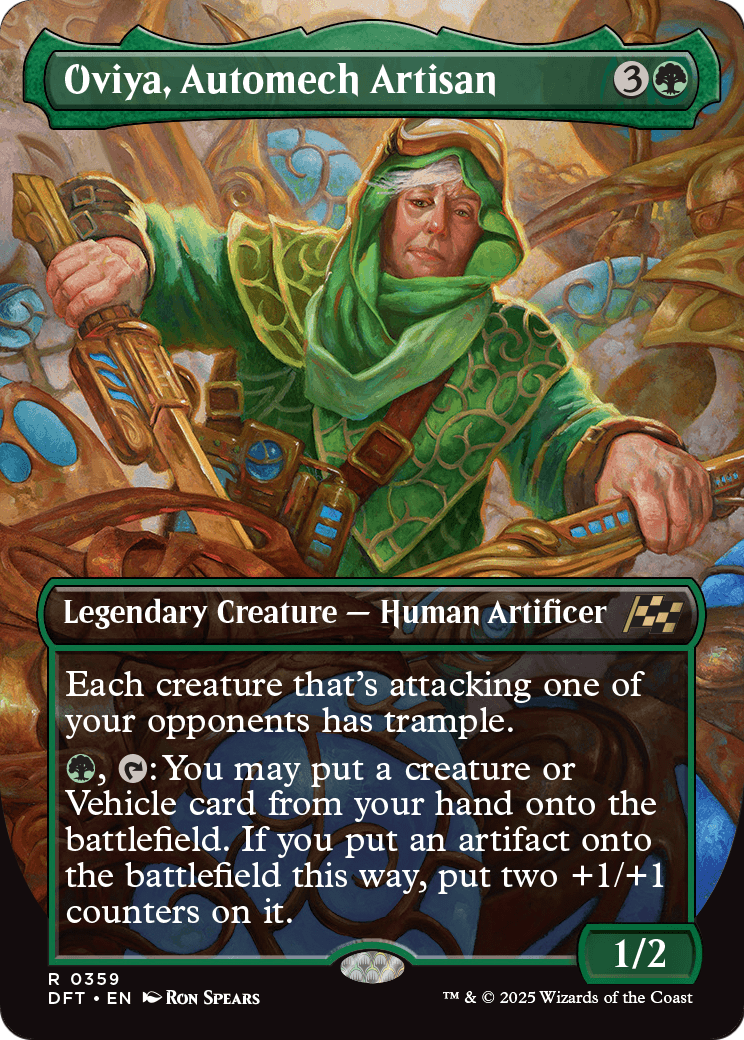 Oviya, Automech Artisan |  Foil (359) [Aetherdrift]