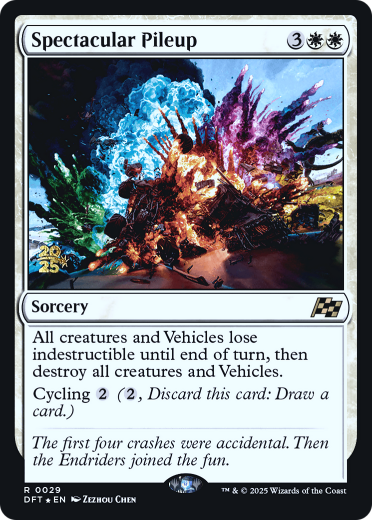 Spectacular Pileup (-029) [Prerelease Cards]  Foil