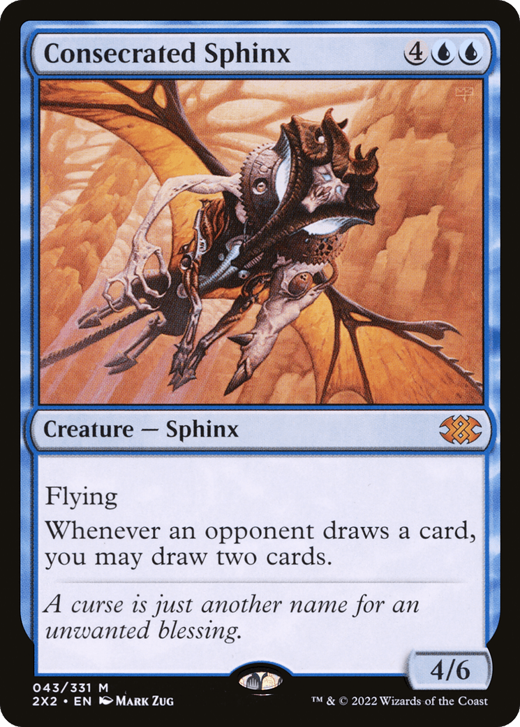 Consecrated Sphinx [Double Masters 2022] Foil