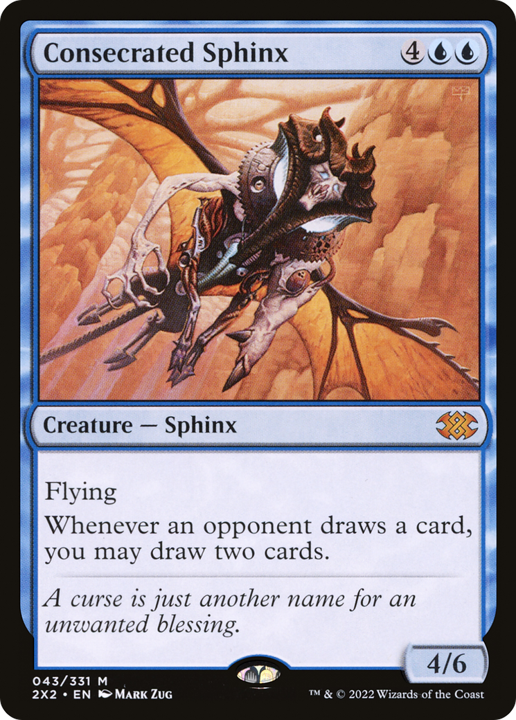 Consecrated Sphinx [Double Masters 2022] Foil