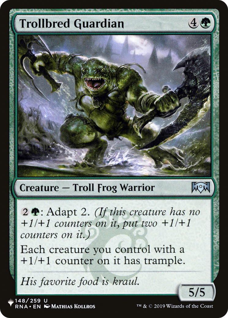 Trollbred Guardian |  (RNA-148) [The List]