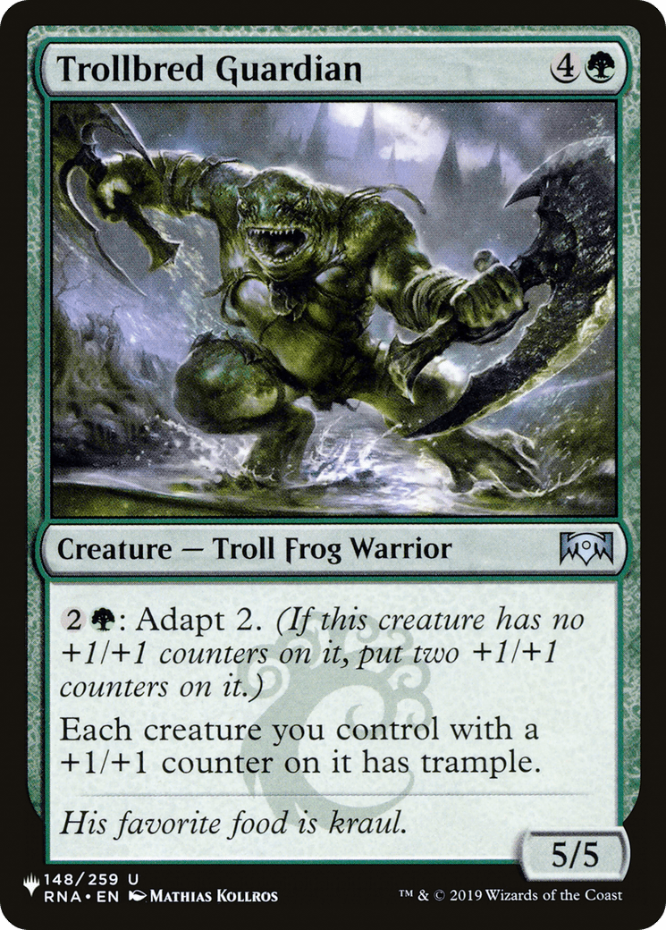 Trollbred Guardian |  (RNA-148) [The List]