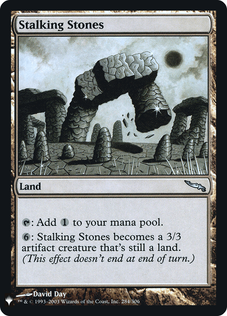 Stalking Stones |  Foil (MRD-284) [The List]