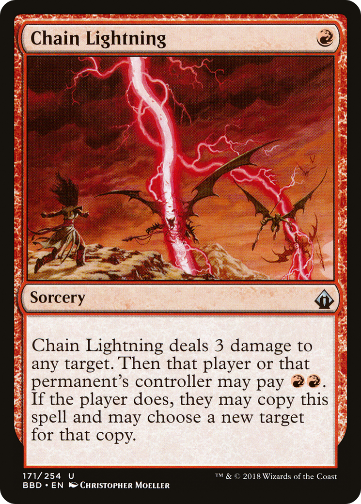 Chain Lightning [Battlebond] Foil