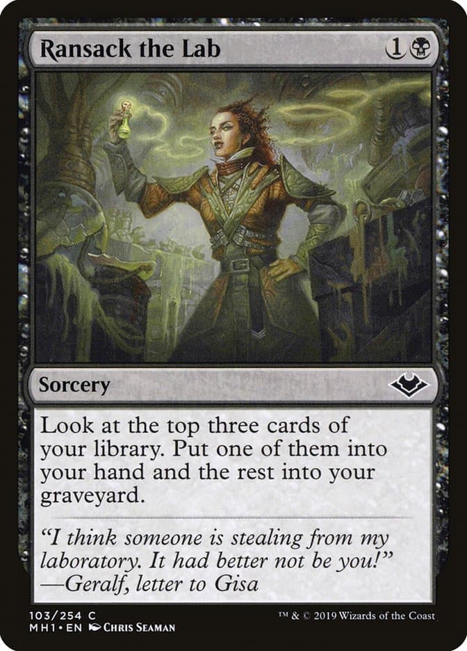 Ransack the Lab [Modern Horizons] Foil