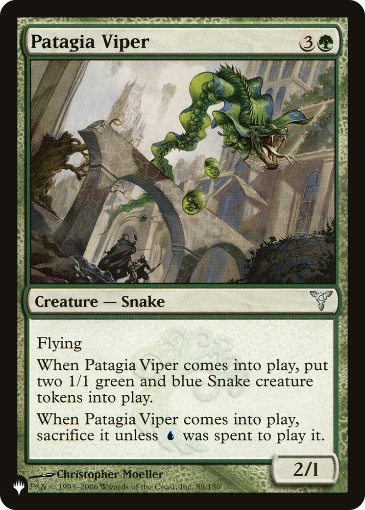 Patagia Viper |  (DIS-89) [The List]