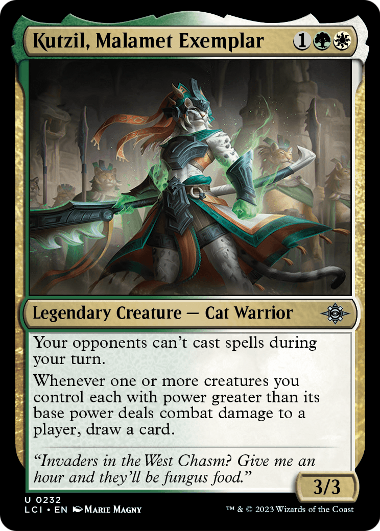 Kutzil, Malamet Exemplar [The Lost Caverns of Ixalan] Foil