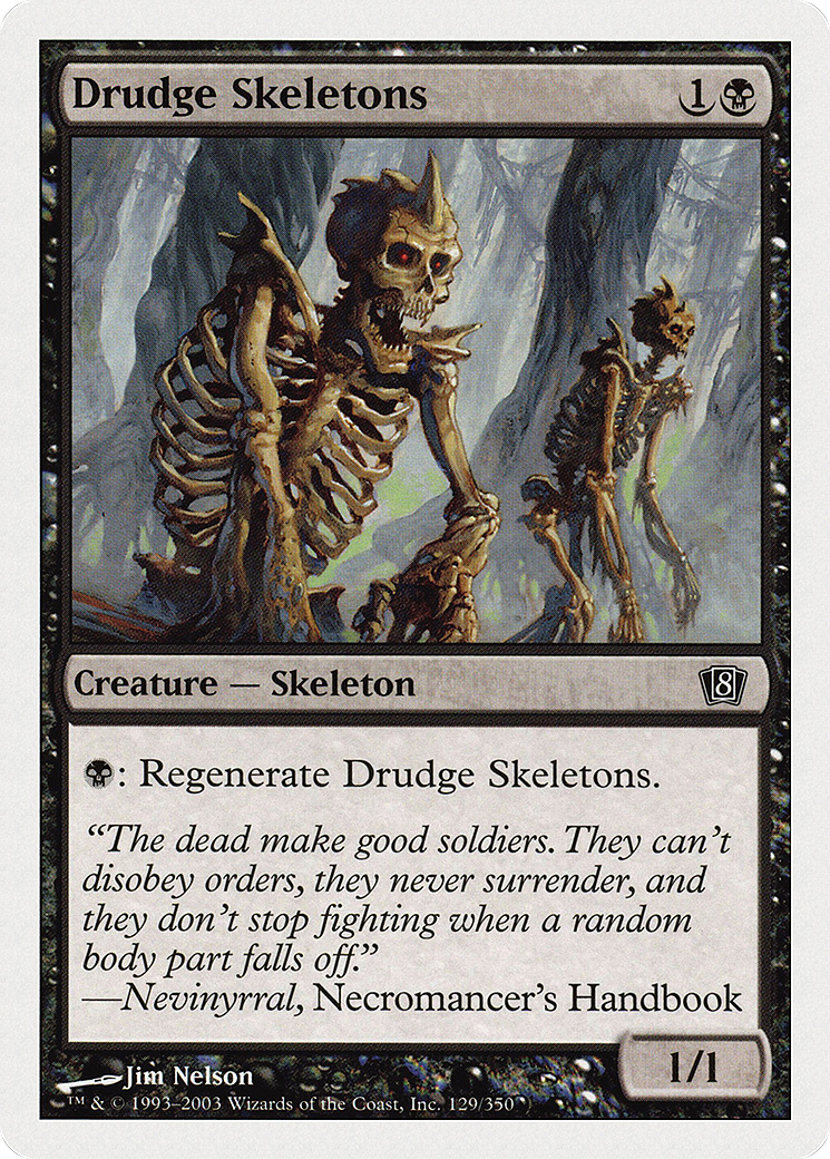 Drudge Skeletons [Eighth Edition] Foil