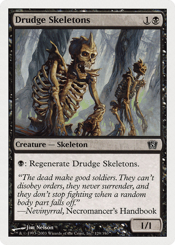 Drudge Skeletons [Eighth Edition] Foil