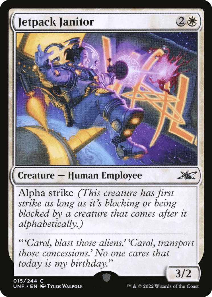 Jetpack Janitor [Unfinity] Foil