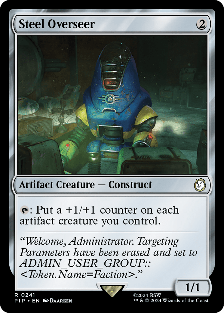 Steel Overseer [Fallout] Foil