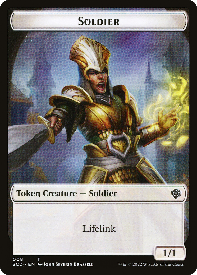 Soldier (TSCD-008) - Starter Commander Deck Tokens