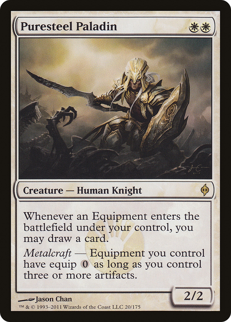 Puresteel Paladin [New Phyrexia] Foil