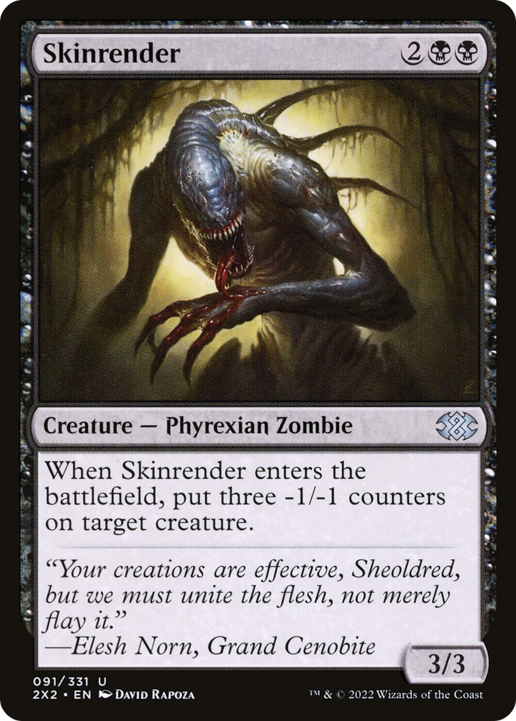 Skinrender [Double Masters 2022] Foil