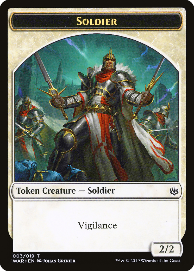 Soldier (TWAR-003) - War of the Spark Tokens