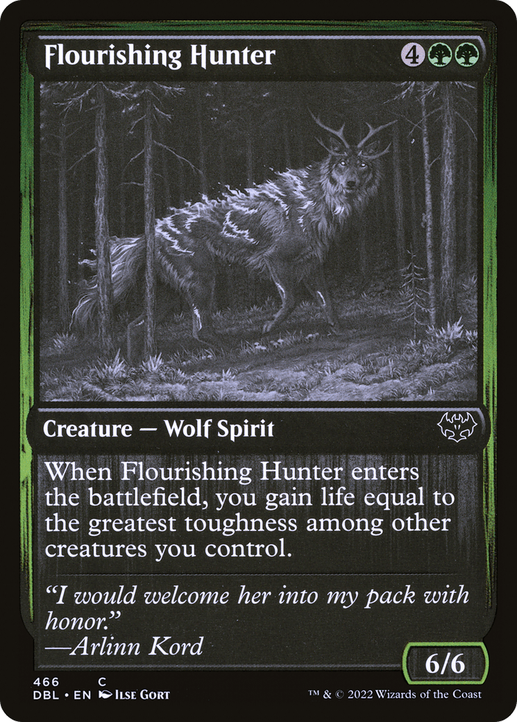 Flourishing Hunter [Innistrad: Double Feature] Foil