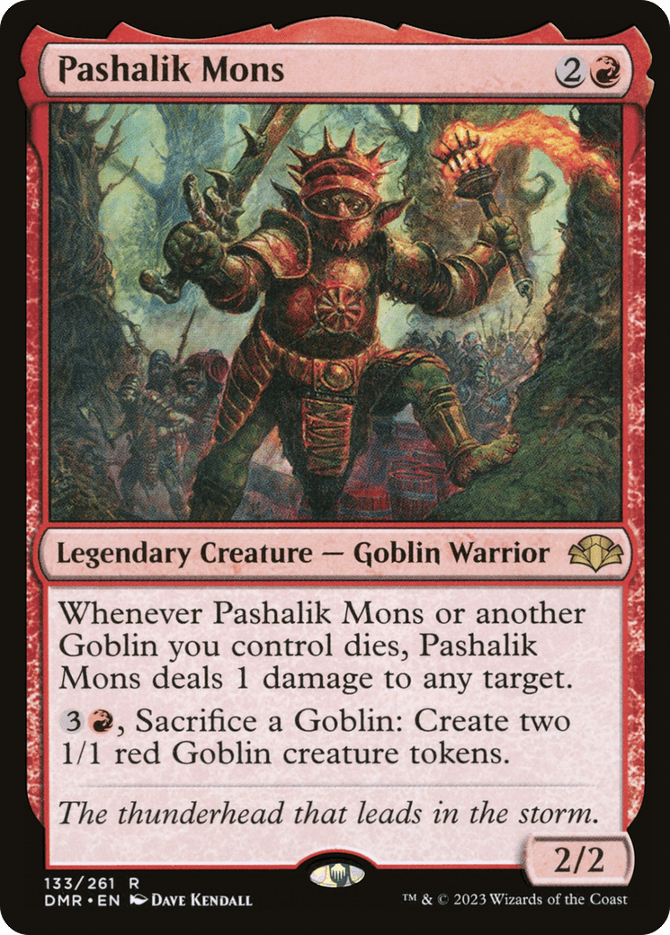 Pashalik Mons [Dominaria Remastered] Foil