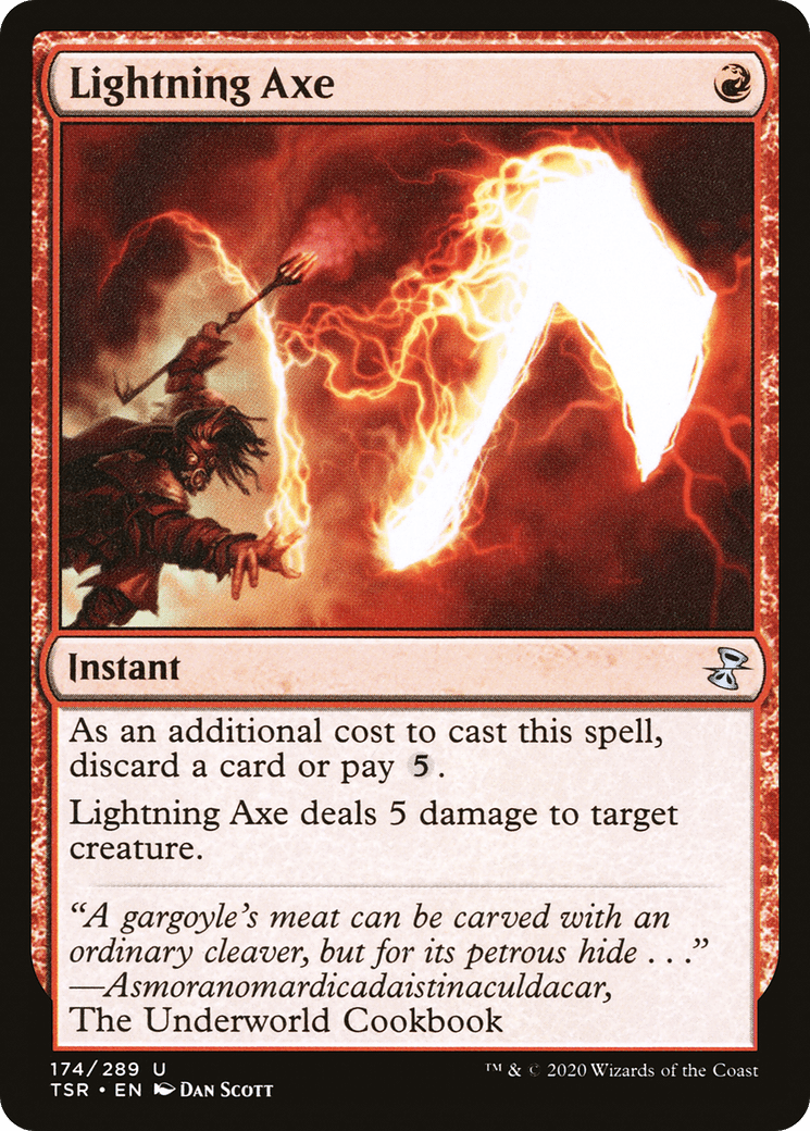 Lightning Axe [Time Spiral Remastered] Foil