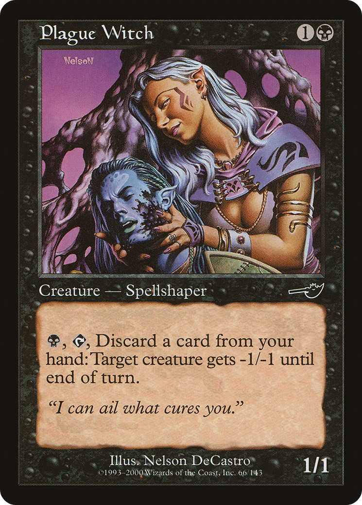 Plague Witch [Nemesis] Foil