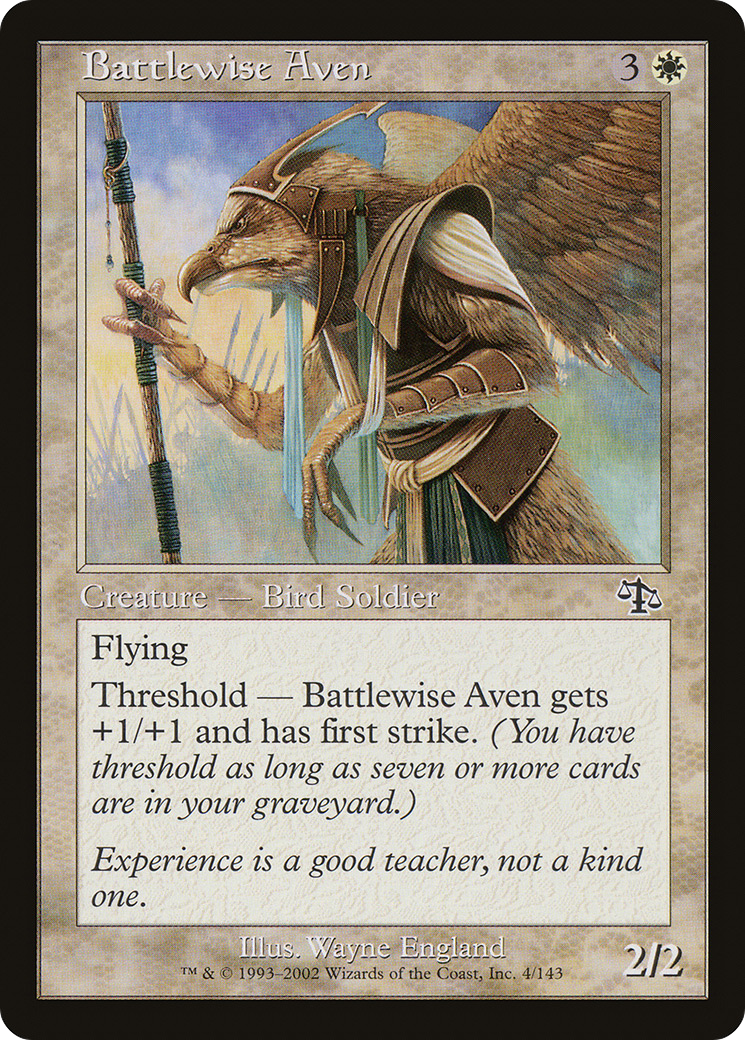 Battlewise Aven [Judgment] Foil