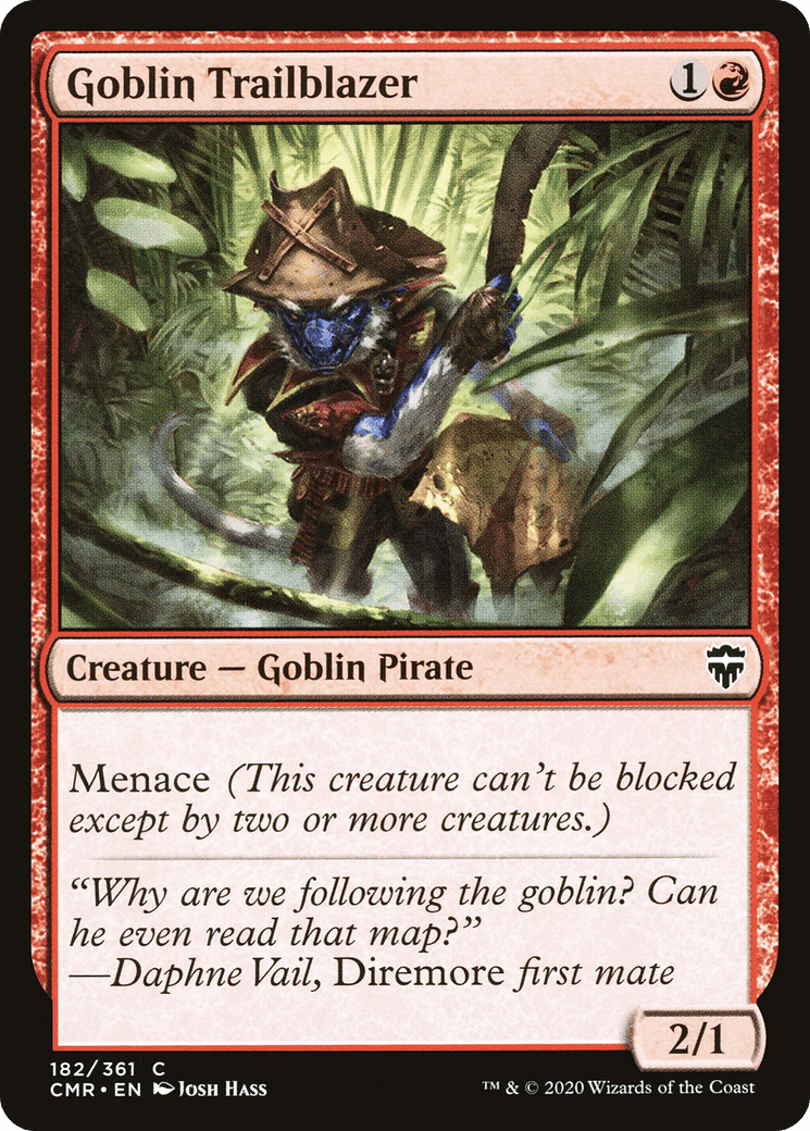 Goblin Trailblazer [Commander Legends] Foil