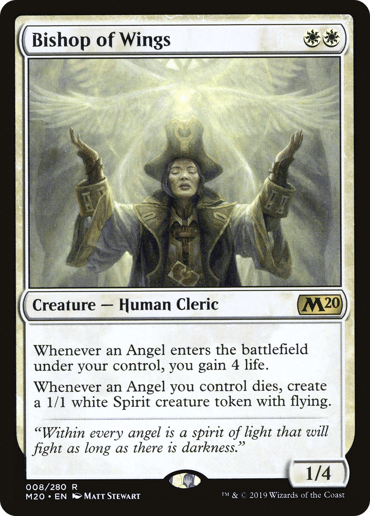 Bishop of Wings [Core Set 2020] Foil