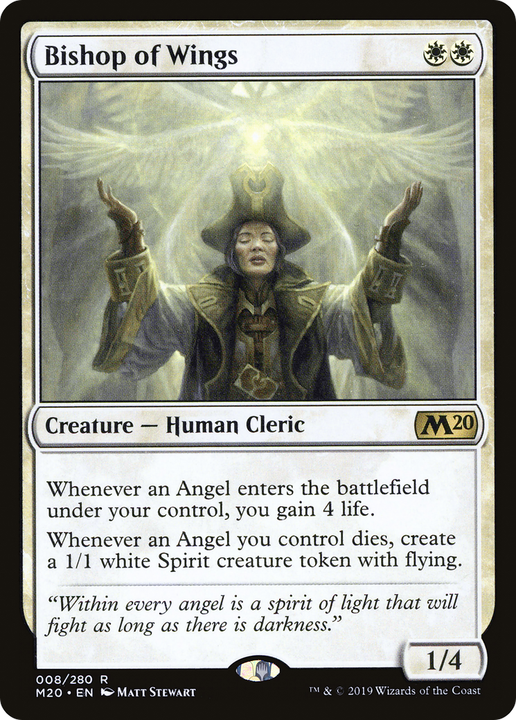 Bishop of Wings [Core Set 2020] Foil